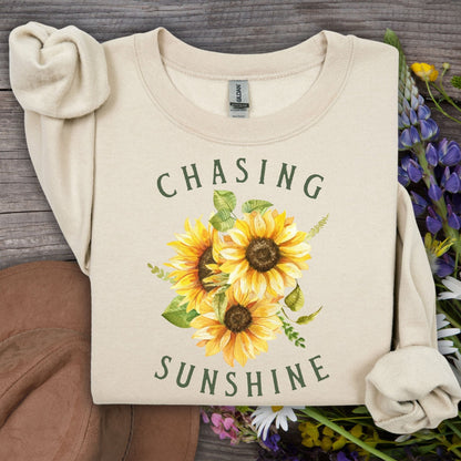 Chasing Sunshine Sunflower Sweatshirt
