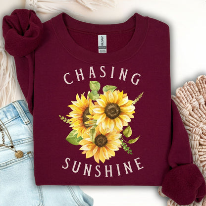 Chasing Sunshine Sunflower Sweatshirt