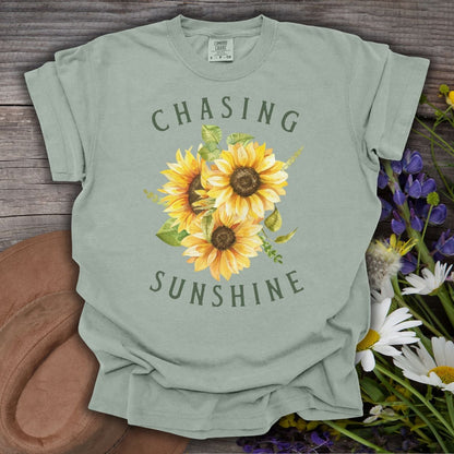 "Chasing Sunshine" Sunflower T-Shirt