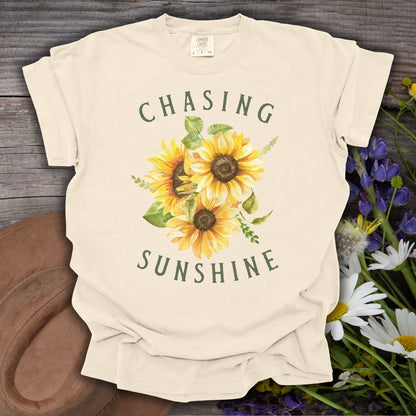 "Chasing Sunshine" Sunflower T-Shirt