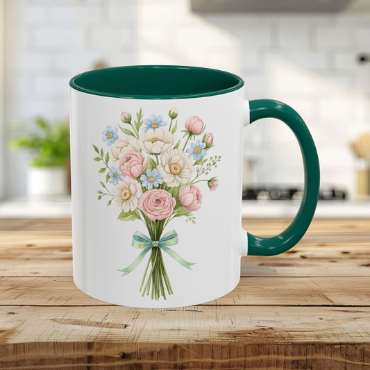 Cheerful Easter Bouquet Mug (11/15oz)