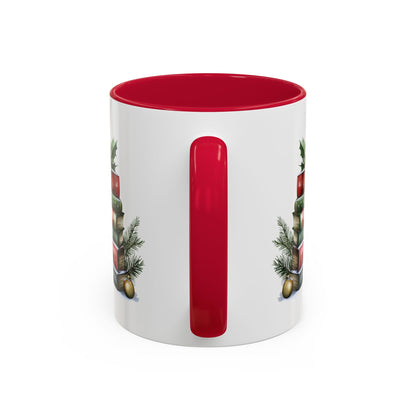 Christmas Book Stack Mug (11/15oz)