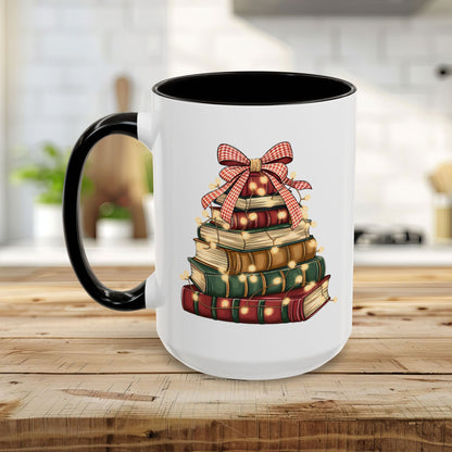 Christmas Book Tree Mug (11/15oz)
