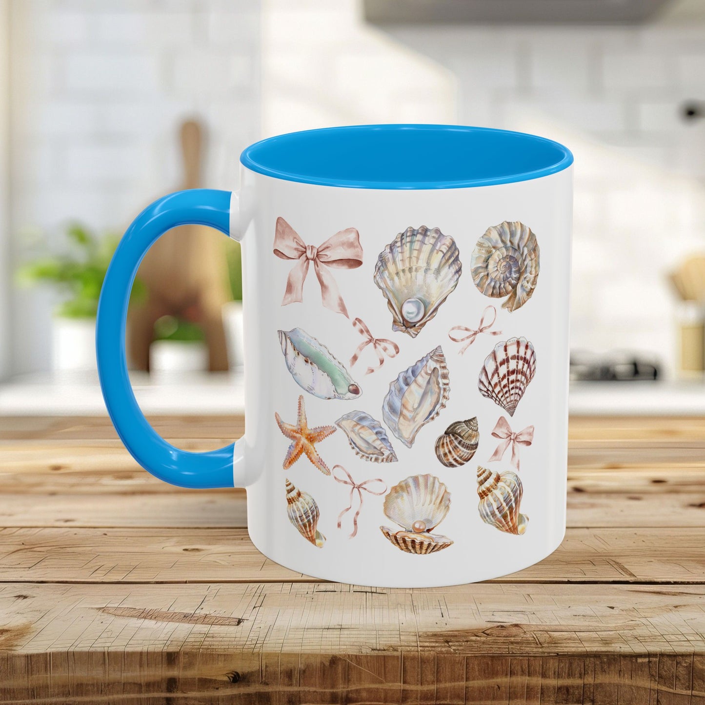 Coastal Beach Seashells Mug (11/15oz)