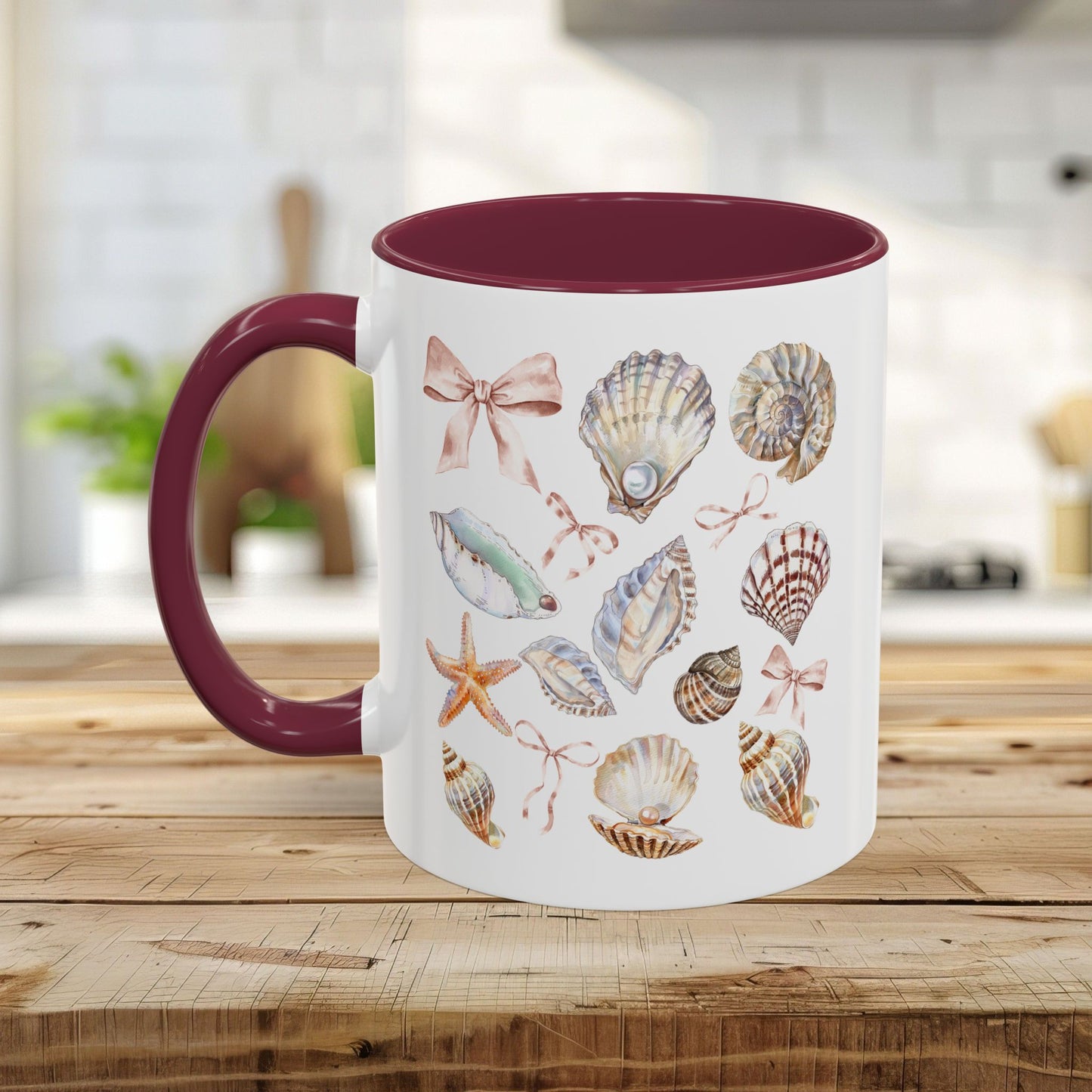 Coastal Beach Seashells Mug (11/15oz)