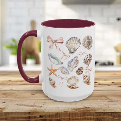 Coastal Beach Seashells Mug (11/15oz)