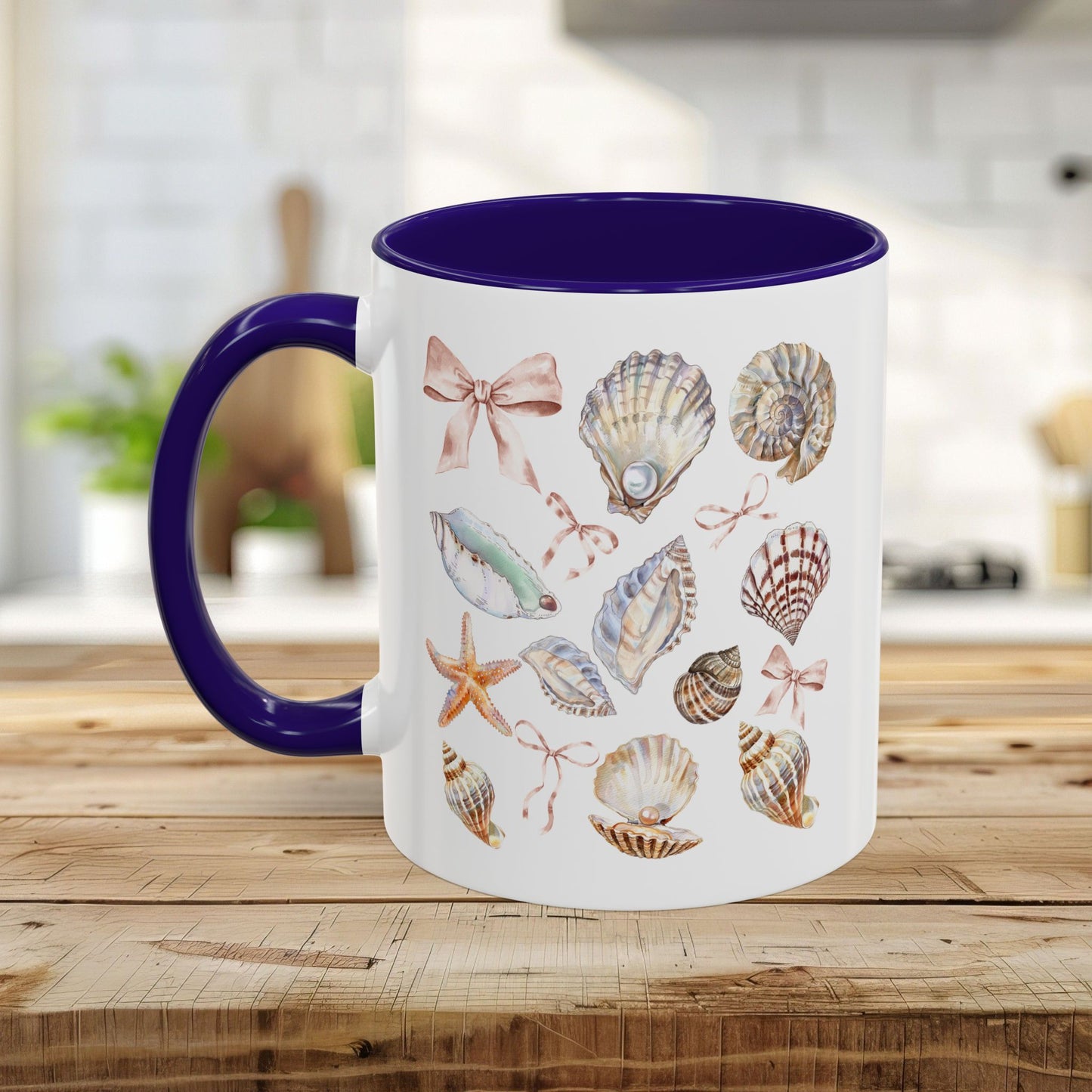 Coastal Beach Seashells Mug (11/15oz)