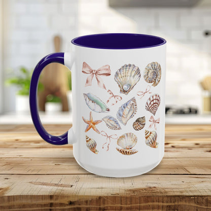 Coastal Beach Seashells Mug (11/15oz)
