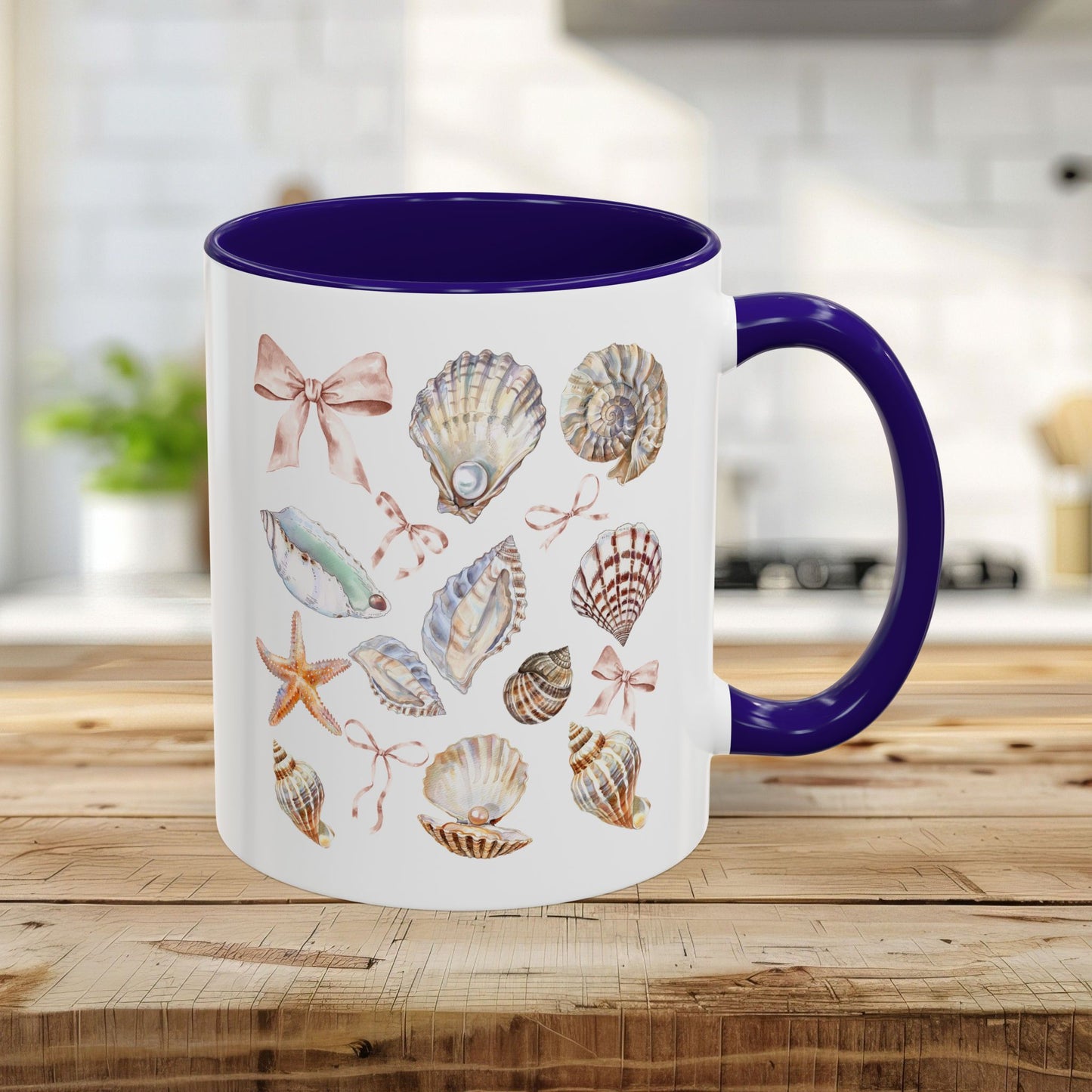 Coastal Beach Seashells Mug (11/15oz)