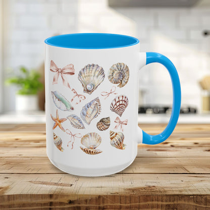 Coastal Beach Seashells Mug (11/15oz)