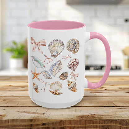 Coastal Beach Seashells Mug (11/15oz)