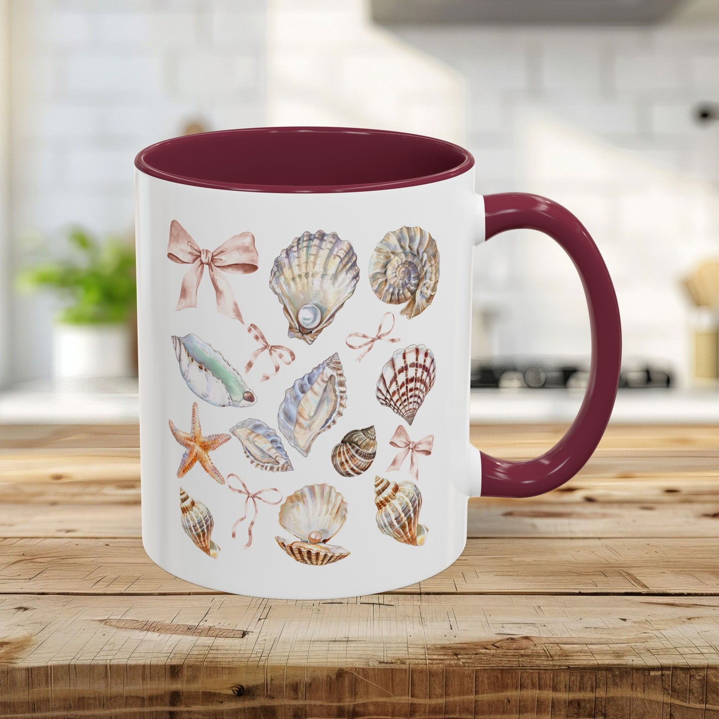 Coastal Beach Seashells Mug (11/15oz)