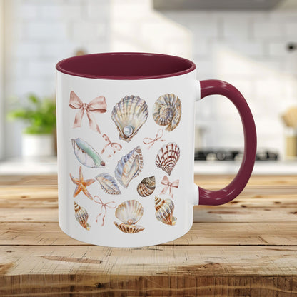 Coastal Beach Seashells Mug (11/15oz)