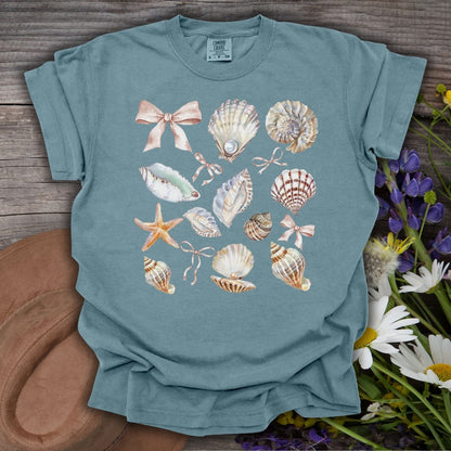 Coastal Beach Seashells T-Shirt