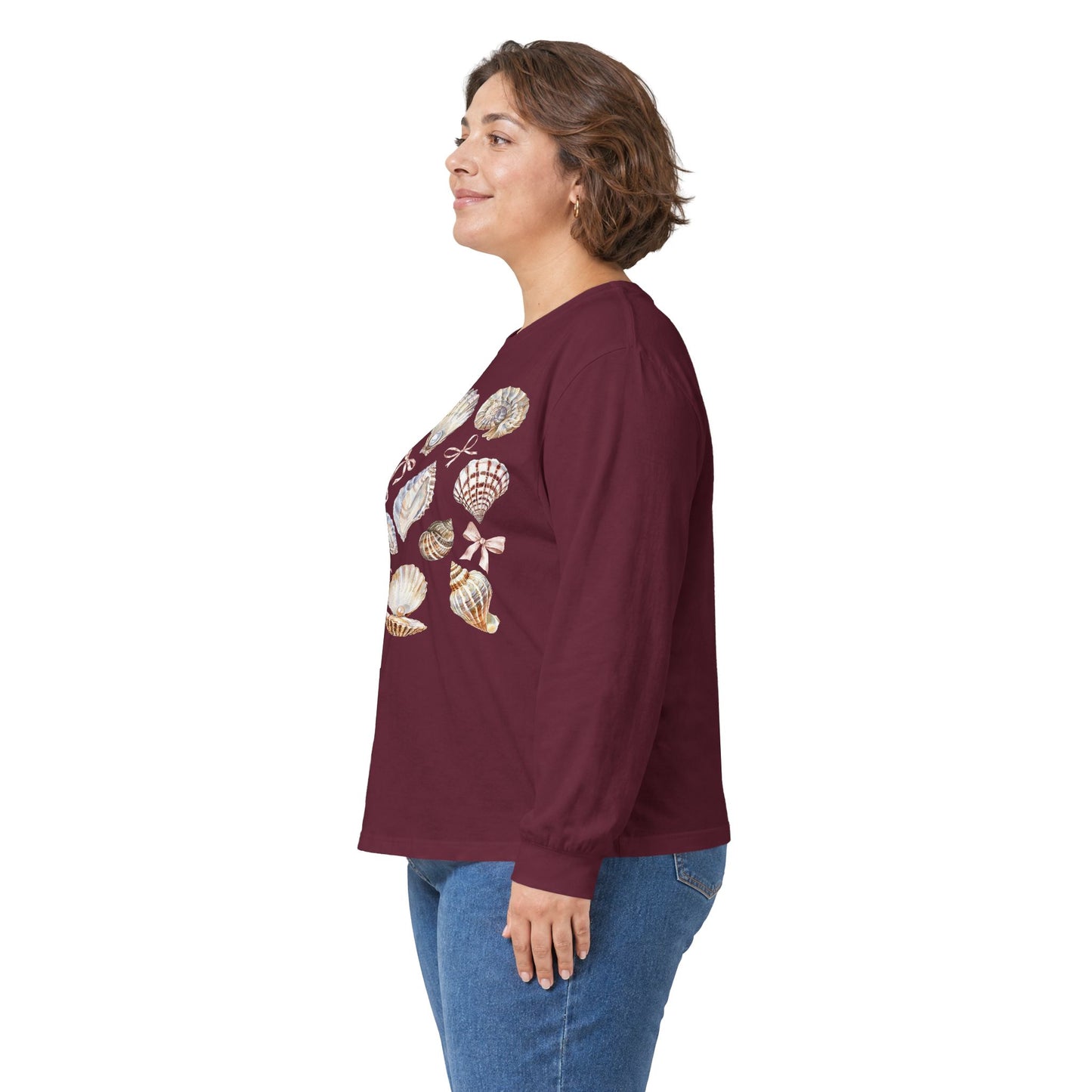 Coastal Seashells Long Sleeve Tee
