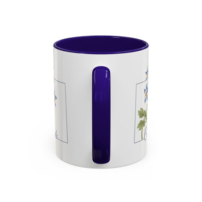 Colorado State Flower Mug - Rocky Mountain Columbine (11/15oz)