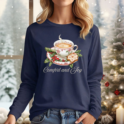 Comfort and Joy Tea Long Sleeve Tee
