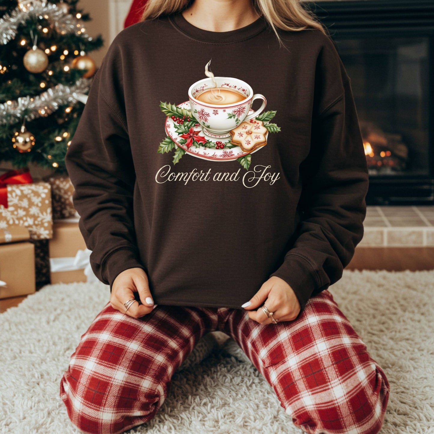 Comfort and Joy Tea Sweatshirt