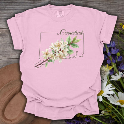 Connecticut State Flower T-Shirt — Mountain Laurel