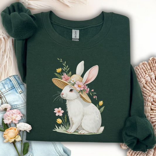Cottagecore Easter Bunny Sweatshirt