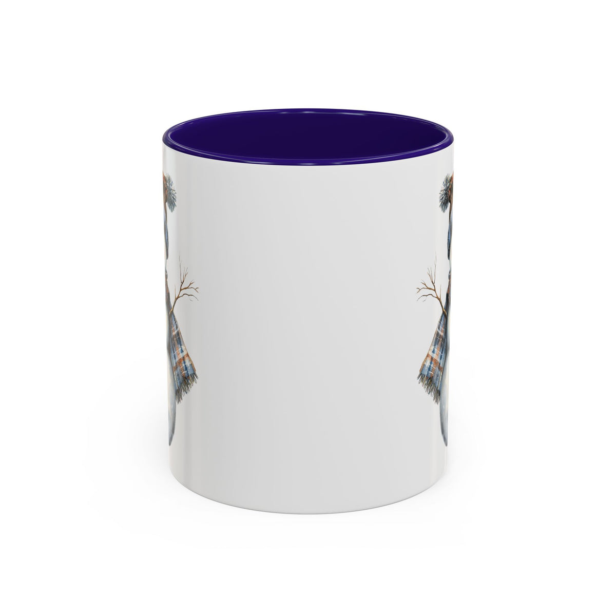 Country Blue Snowman Mug (11/15oz)