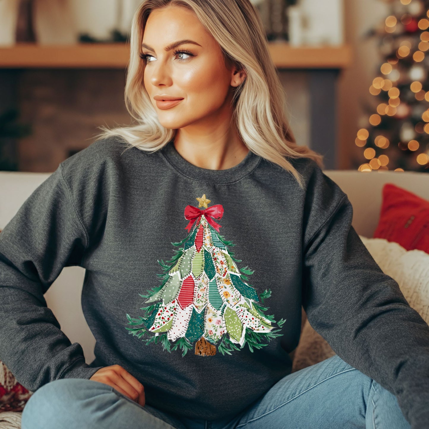 Country Christmas Tree Sweatshirt