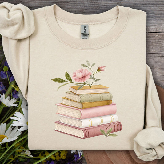 Cozy Spring Reading Sweatshirt