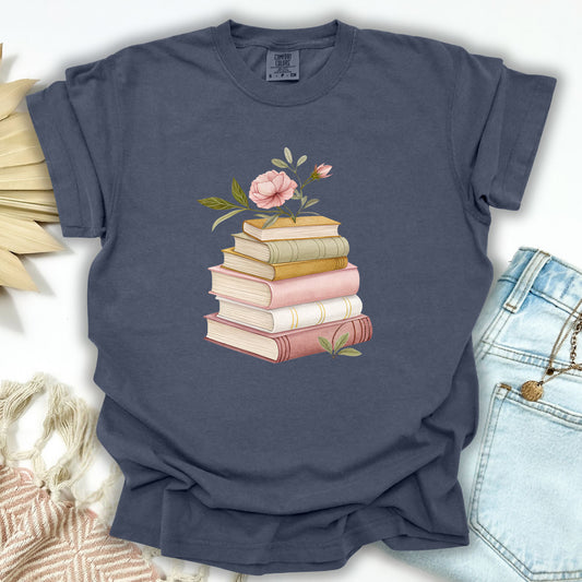 Cozy Spring Reading T-Shirt