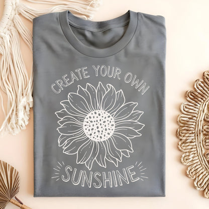 Create Your Own Sunshine Sunflower T-Shirt