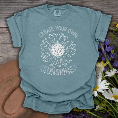Create Your Own Sunshine Sunflower T-Shirt