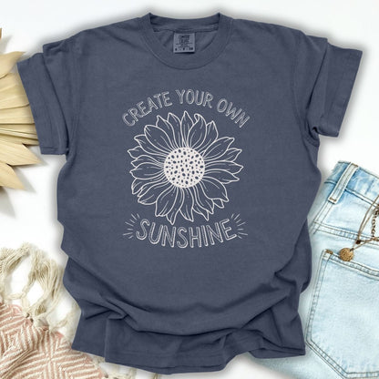 Create Your Own Sunshine Sunflower T-Shirt