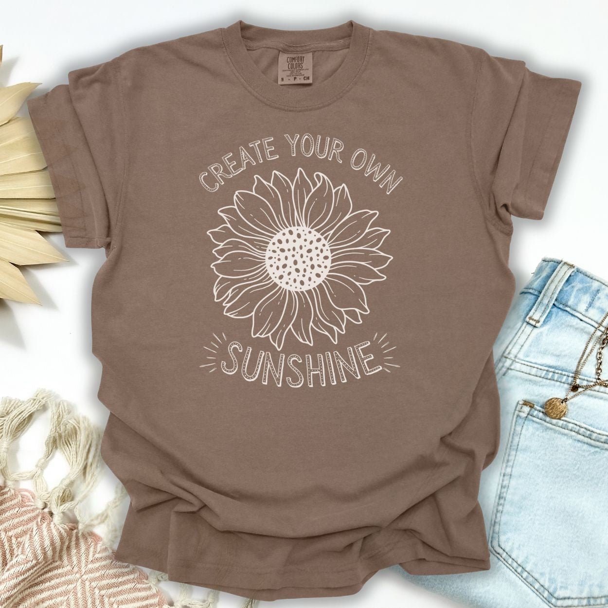 Create Your Own Sunshine Sunflower T-Shirt
