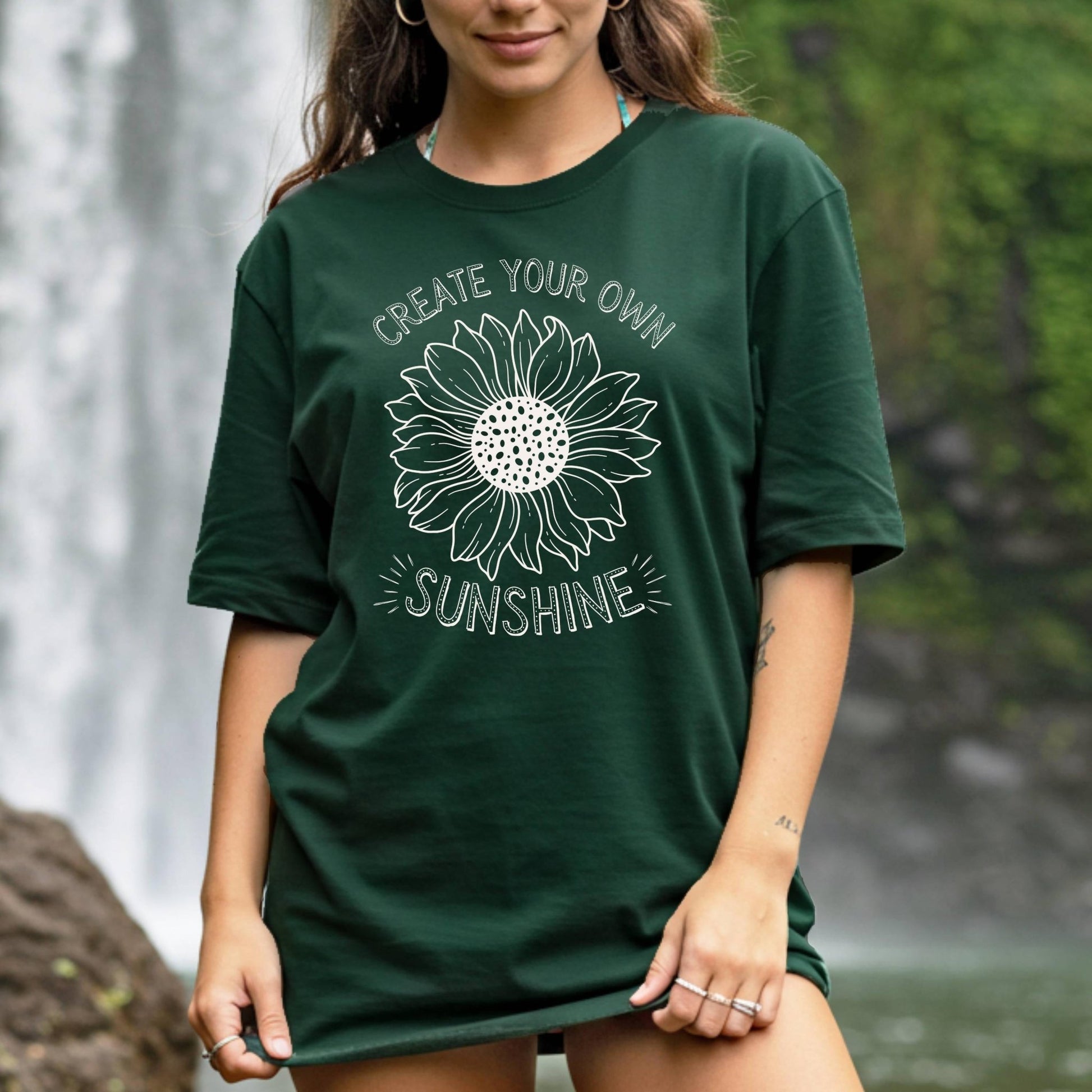 Create Your Own Sunshine Sunflower T-Shirt
