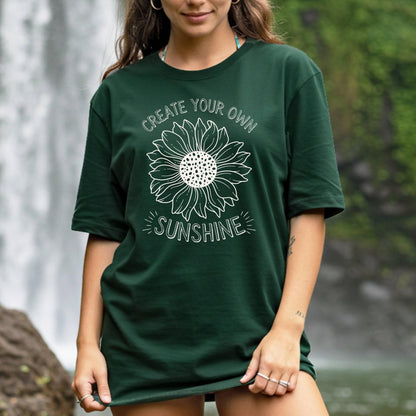 Create Your Own Sunshine Sunflower T-Shirt