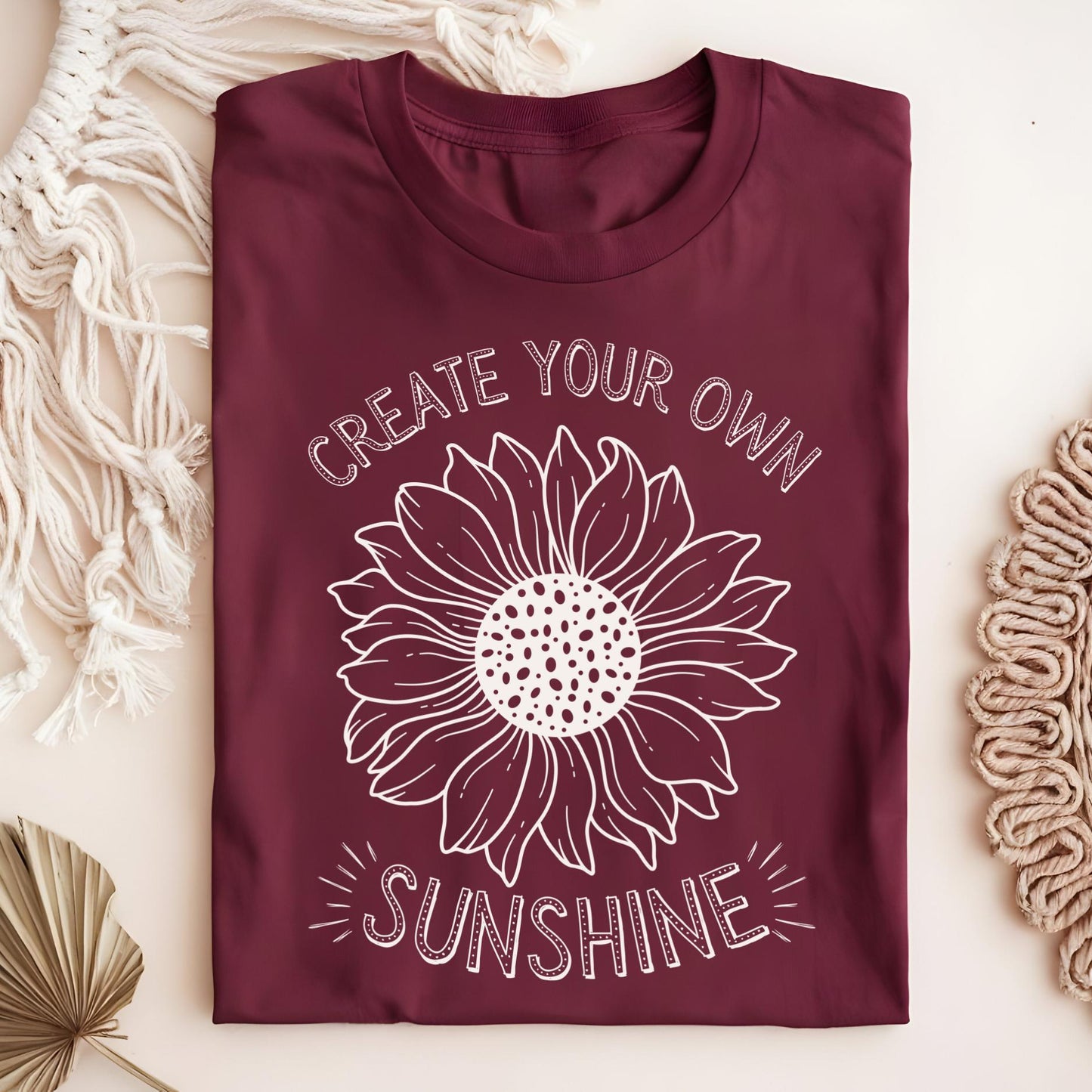 Create Your Own Sunshine Sunflower T-Shirt