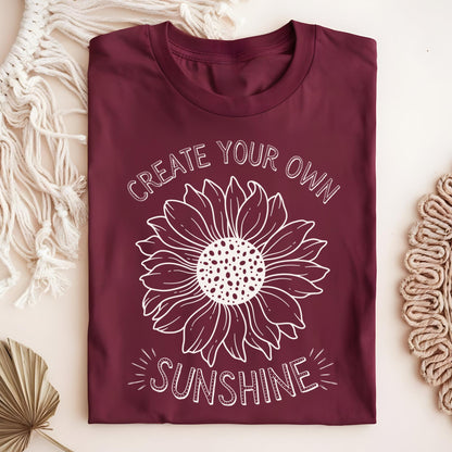 Create Your Own Sunshine Sunflower T-Shirt