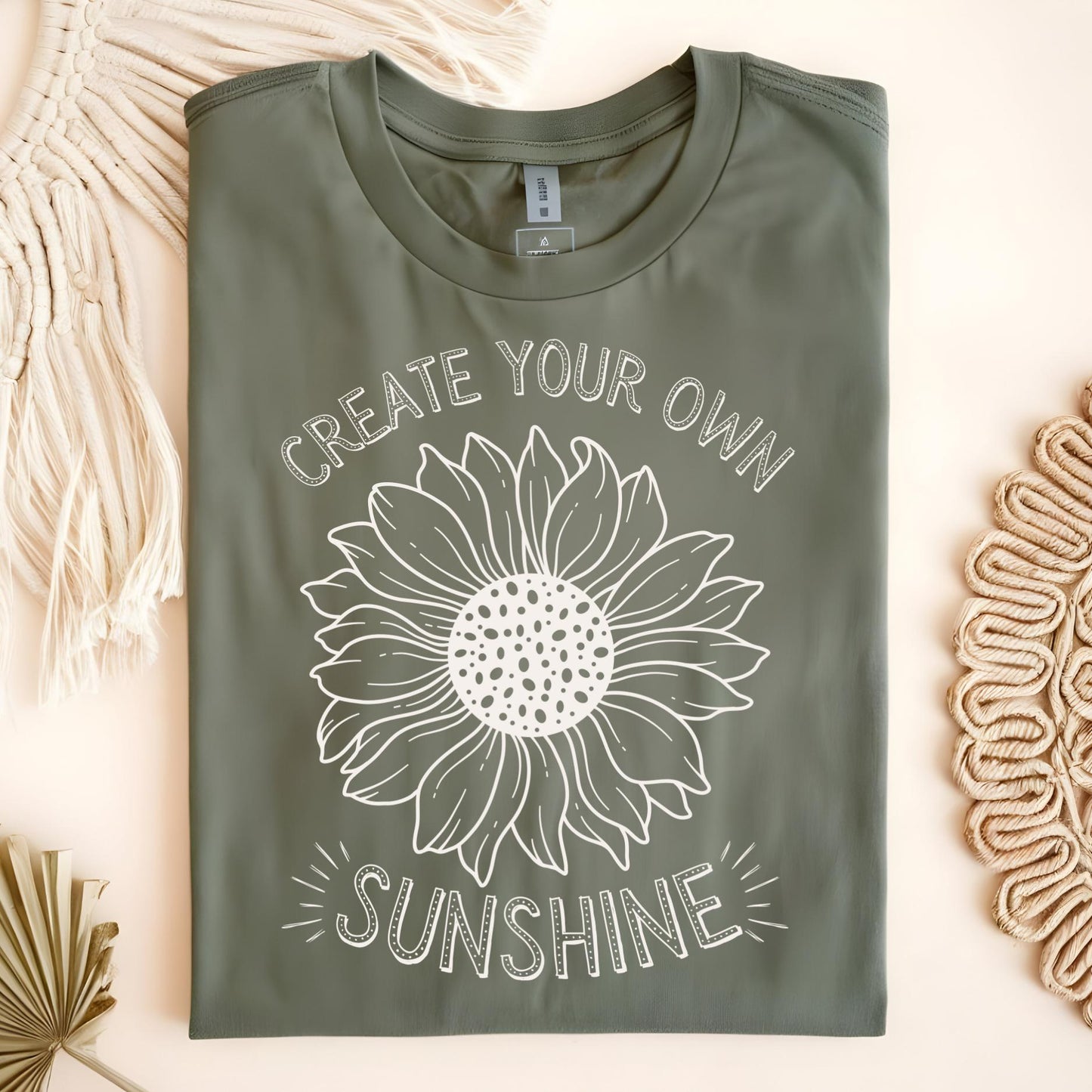 Create Your Own Sunshine Sunflower T-Shirt