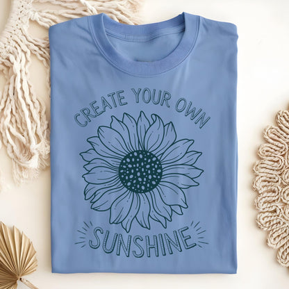 Create Your Own Sunshine Sunflower T-Shirt
