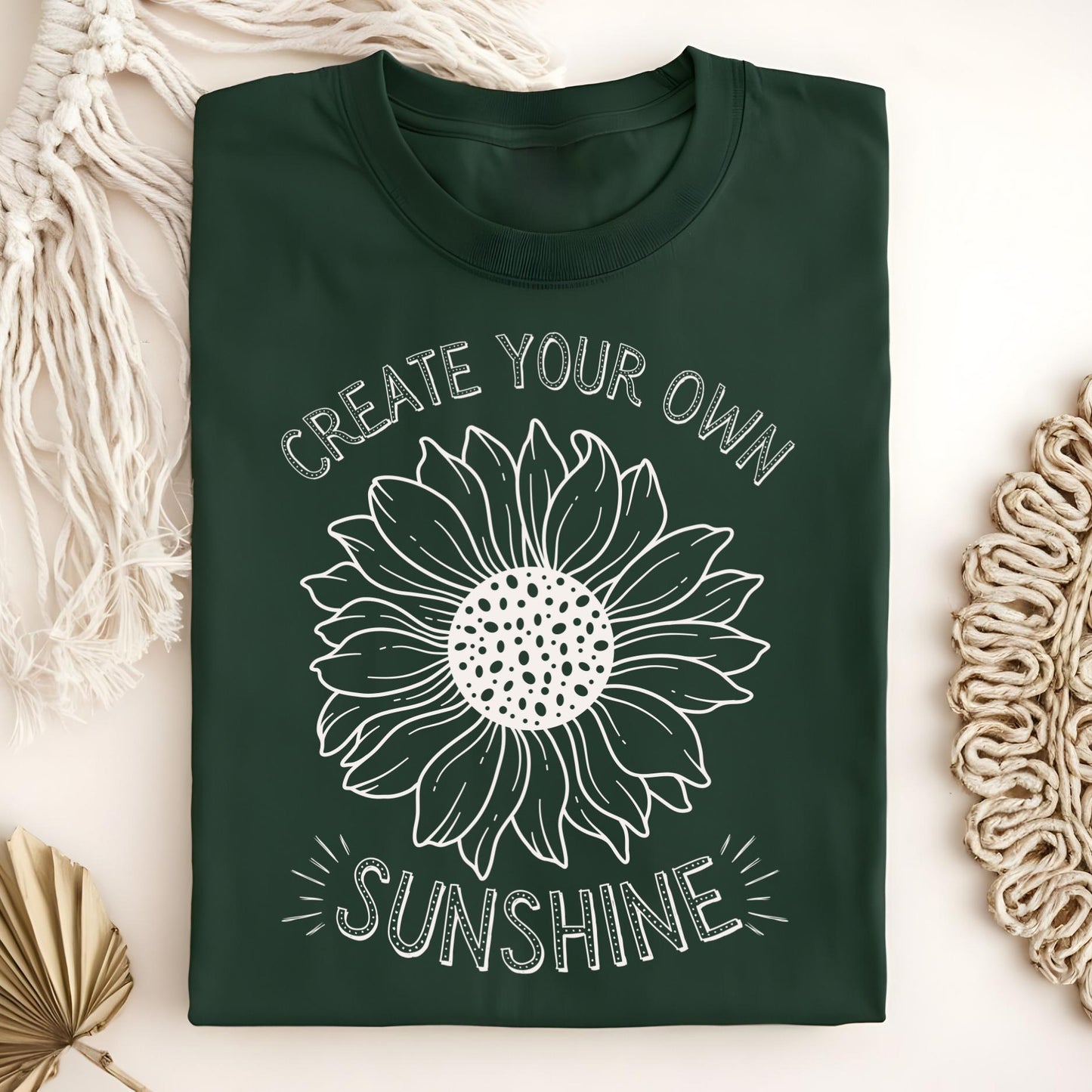 Create Your Own Sunshine Sunflower T-Shirt