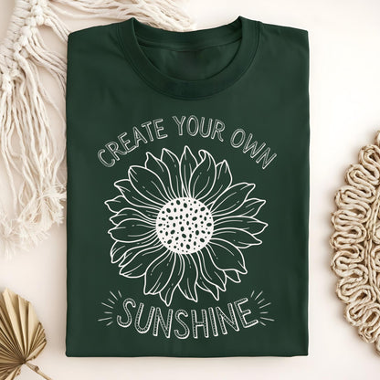 Create Your Own Sunshine Sunflower T-Shirt