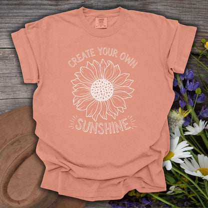 Create Your Own Sunshine Sunflower T-Shirt