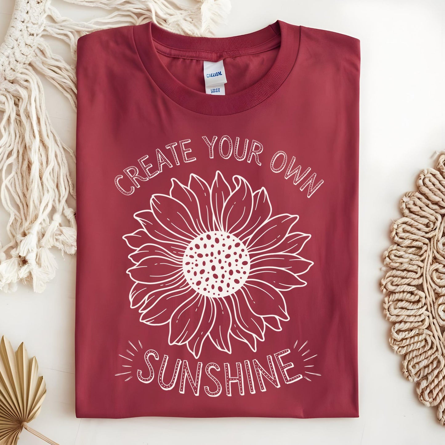 Create Your Own Sunshine Sunflower T-Shirt