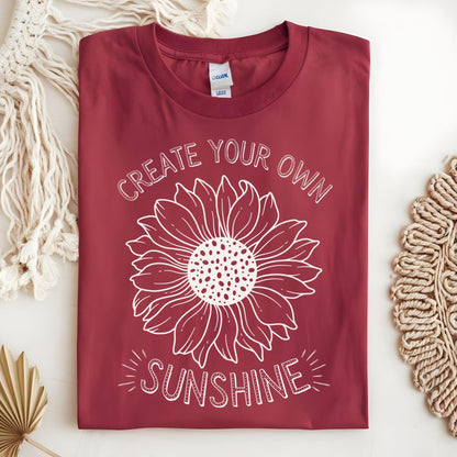 Create Your Own Sunshine Sunflower T-Shirt