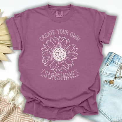 Create Your Own Sunshine Sunflower T-Shirt