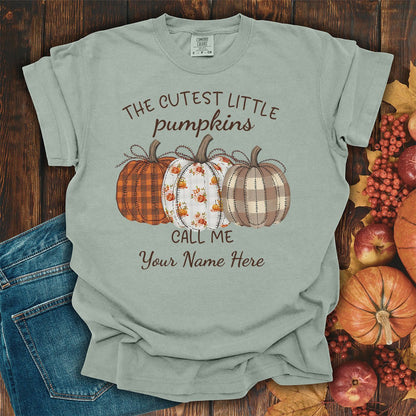 Customizable Grandmother Pumpkin T-Shirt