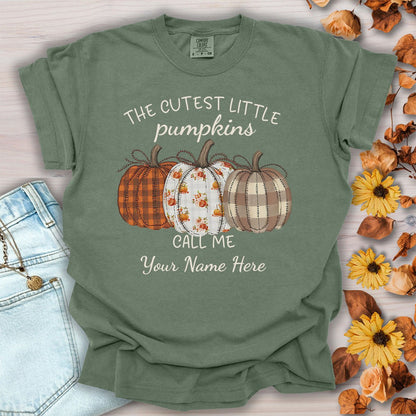 Customizable Grandmother Pumpkin T-Shirt