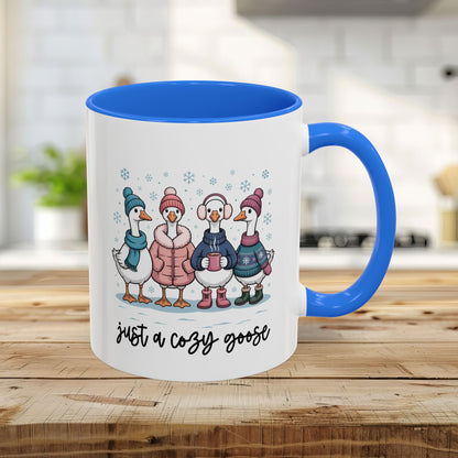 Cute Cozy Winter Geese Mug (11/15oz)