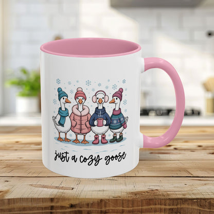 Cute Cozy Winter Geese Mug (11/15oz)