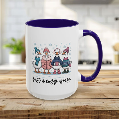 Cute Cozy Winter Geese Mug (11/15oz)