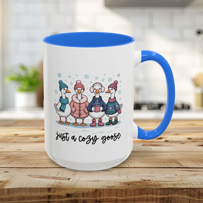 Cute Cozy Winter Geese Mug (11/15oz)